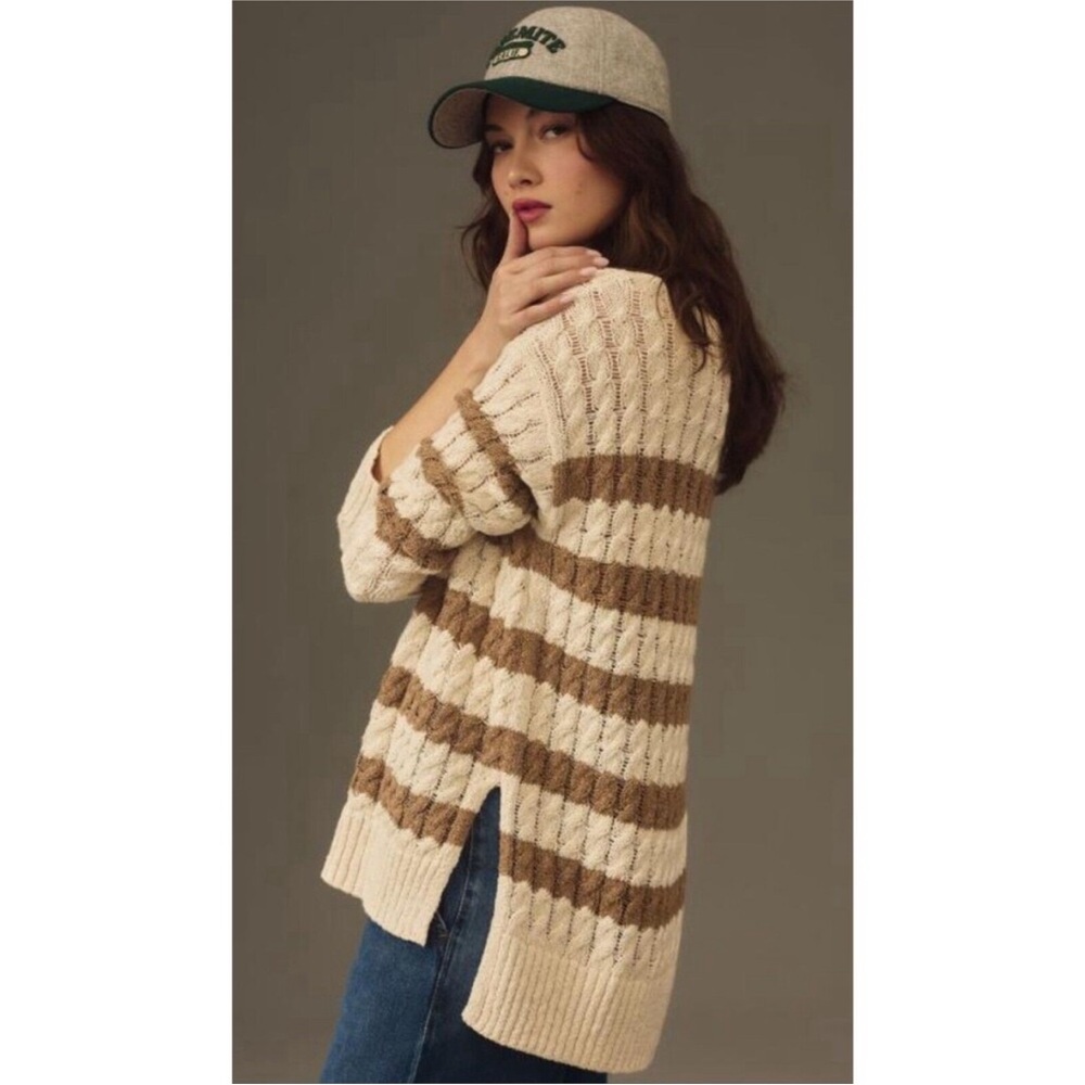Pilcro Striped Knit Sweater NWOT oversized